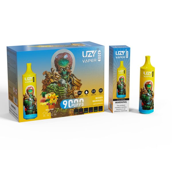 Uzy Vaper 9000 - High Value Vaping with Enhanced Design | 18ml Liquid Capacity | 850mAh Battery | 9000 Puffs - Image 6