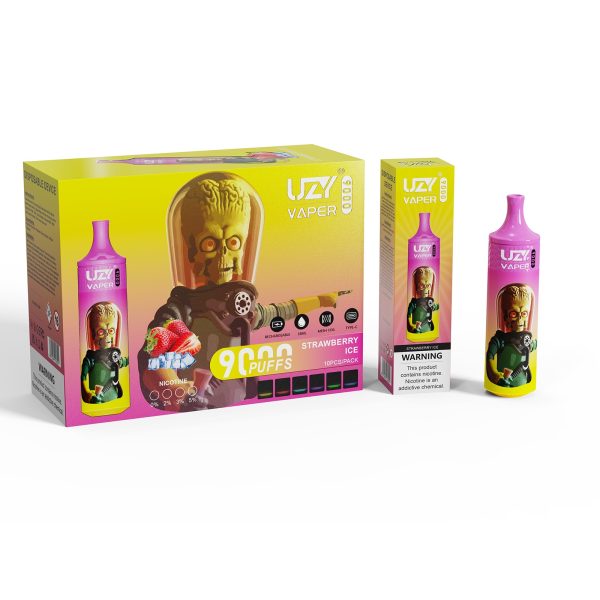 Uzy Vaper 9000 - High Value Vaping with Enhanced Design | 18ml Liquid Capacity | 850mAh Battery | 9000 Puffs - Image 2