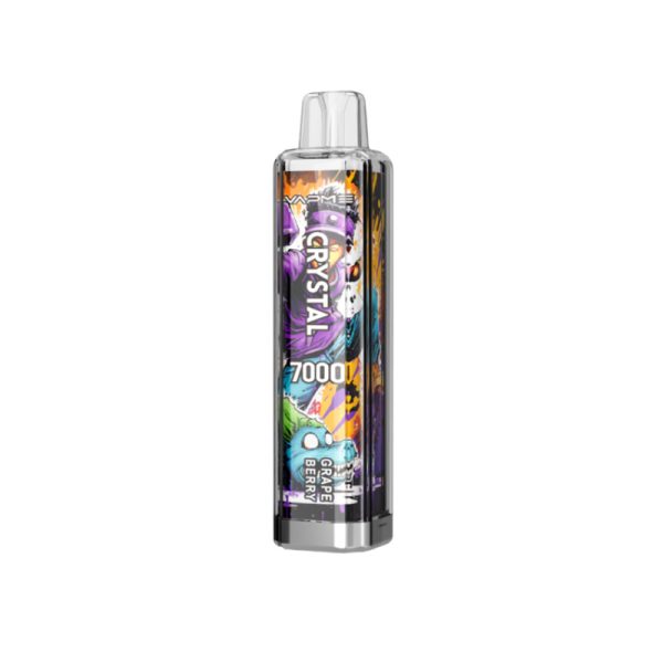 Vapme Crystal 7000 Disposable E-Cigarette - 30 Flavors, 7000+ Puffs, 0%/2%/3%/5% Nicotine - Image 4