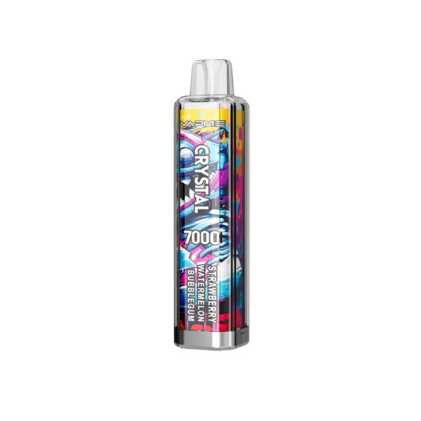 Vapme Crystal 7000 Disposable E-Cigarette - 30 Flavors, 7000+ Puffs, 0%/2%/3%/5% Nicotine