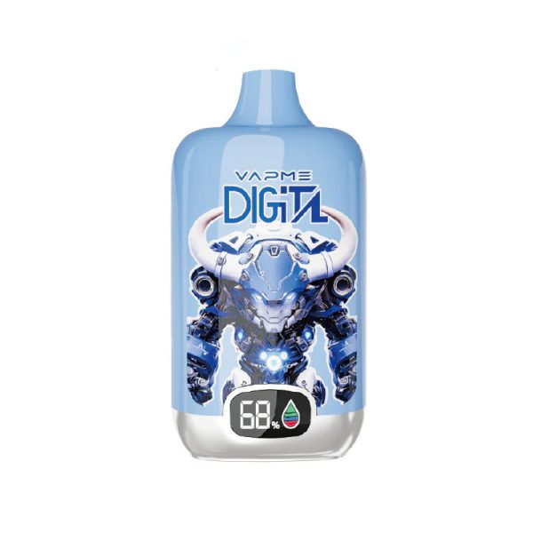Vapme Digital 12000 Disposable E-Cigarette - 12000+ Puffs, 20ml Prefilled, 850mAh Battery - Image 2
