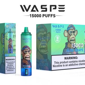 Waspe 15000 Disposable Vape - 15000 Puffs, 0%/2%/3%/5% Nicotine, 22ml E-liquid, 850mAh Battery