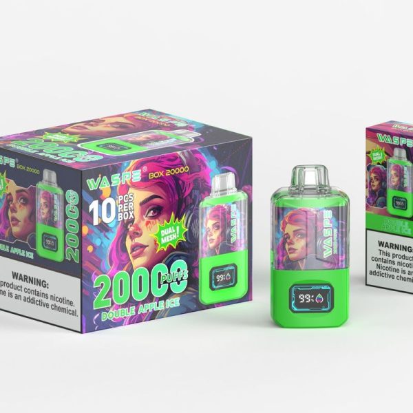 WASPE 20000 PUFFS Dual Mesh Box – Premium Disposable Vape with 12 Flavors | Vapexyz - Image 6