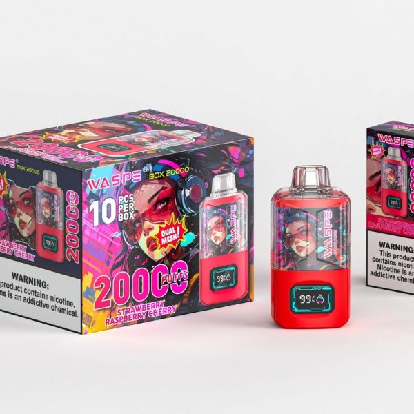 WASPE 20000 PUFFS Dual Mesh Box – Premium Disposable Vape with 12 Flavors | Vapexyz
