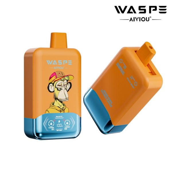 Waspe Double Flavor 40000 Disposable Vape - 40000 Puffs, Rechargeable, LED Display - Image 5