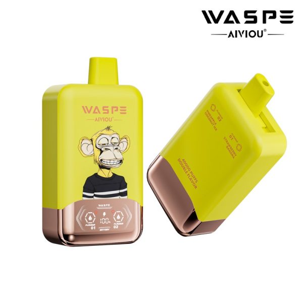 Waspe Double Flavor 40000 Disposable Vape - 40000 Puffs, Rechargeable, LED Display - Image 6