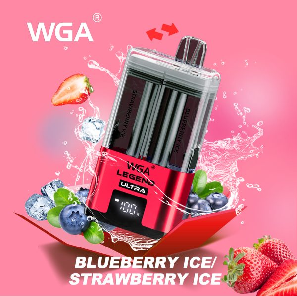 WGA Crystal Legend Ultra 30000 - Dual-Flavor Rechargeable E-Cigarette with 30,000 Puffs - Image 3