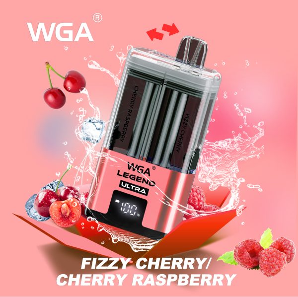 WGA Crystal Legend Ultra 30000 - Dual-Flavor Rechargeable E-Cigarette with 30,000 Puffs