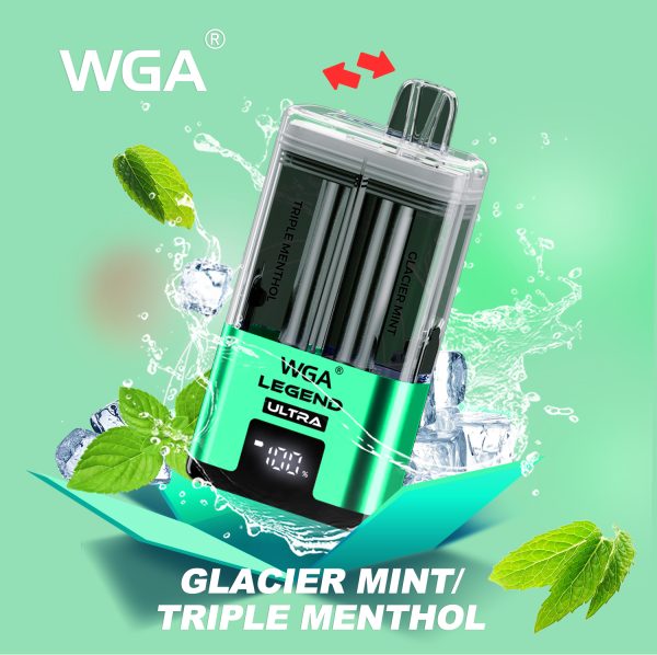 WGA Crystal Legend Ultra 30000 - Dual-Flavor Rechargeable E-Cigarette with 30,000 Puffs - Image 2