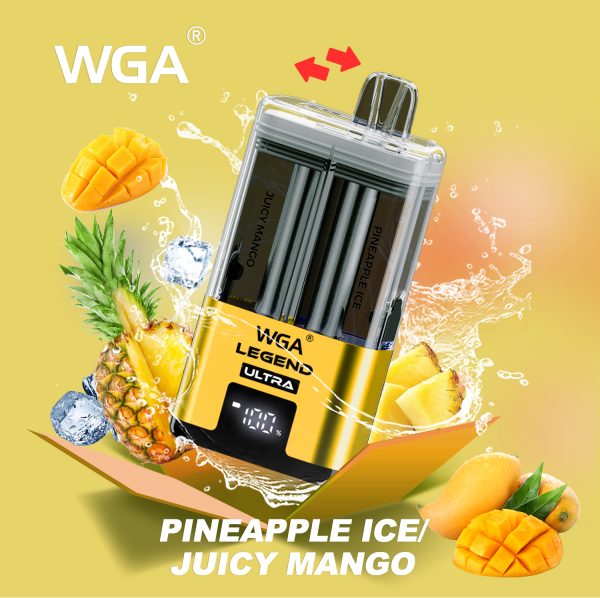 WGA Crystal Legend Ultra 30000 - Dual-Flavor Rechargeable E-Cigarette with 30,000 Puffs - Image 4