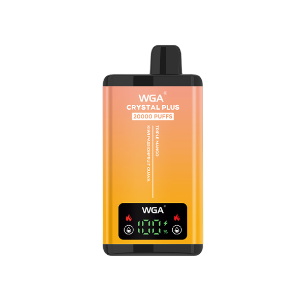 Wga Crystal Plus 20000 Puffs Electronic Cigarette with 550mAh Battery and 20ml E-Liquid Capacity - Dual Flavor Tanks - Image 4
