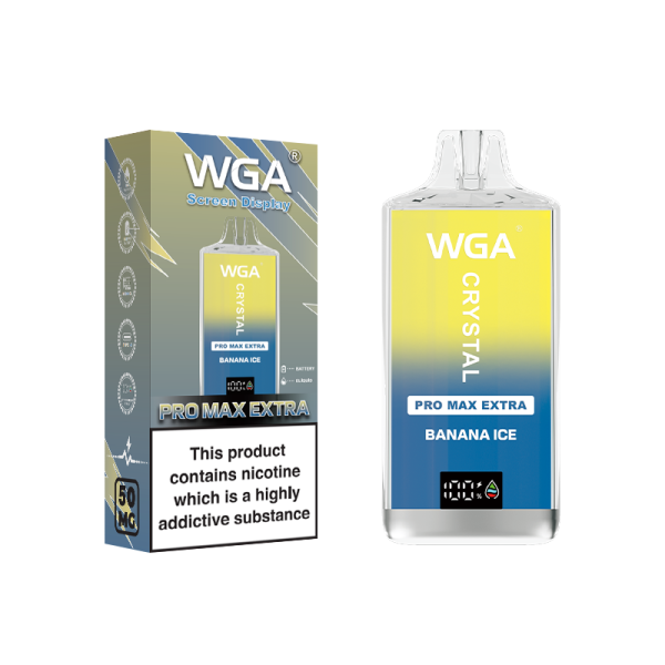 Wga Crystal Pro Max Eetra 15000 - 15000 Puffs, 650mAh Battery, 25ml E-Liquid, 2% & 5% Nicotine - Image 5
