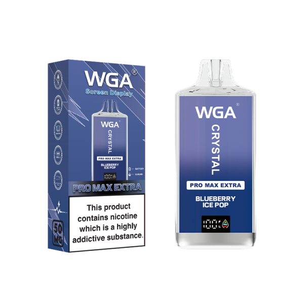 Wga Crystal Pro Max Eetra 15000 - 15000 Puffs, 650mAh Battery, 25ml E-Liquid, 2% & 5% Nicotine - Image 6