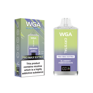Wga Crystal Pro Max Eetra 15000 - 15000 Puffs, 650mAh Battery, 25ml E-Liquid, 2% & 5% Nicotine