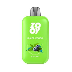 Zooy Blaze 25000: 25000 Puffs Disposable E-Cigarette with Full-Screen Display and Adjustable Airflow