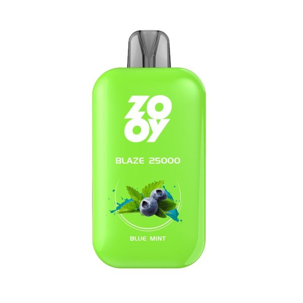 Zooy Blaze 25000: 25000 Puffs Disposable E-Cigarette with Full-Screen Display and Adjustable Airflow