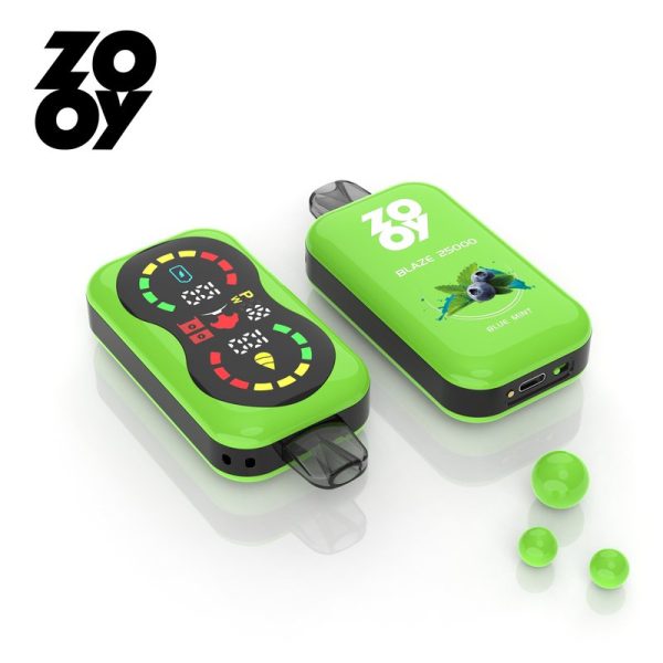Zooy Blaze 25000: 25000 Puffs Disposable E-Cigarette with Full-Screen Display and Adjustable Airflow - Image 2