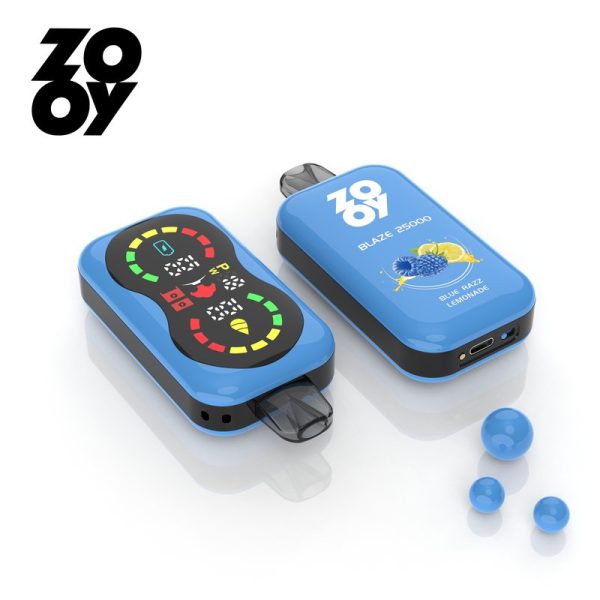 Zooy Blaze 25000: 25000 Puffs Disposable E-Cigarette with Full-Screen Display and Adjustable Airflow - Image 6