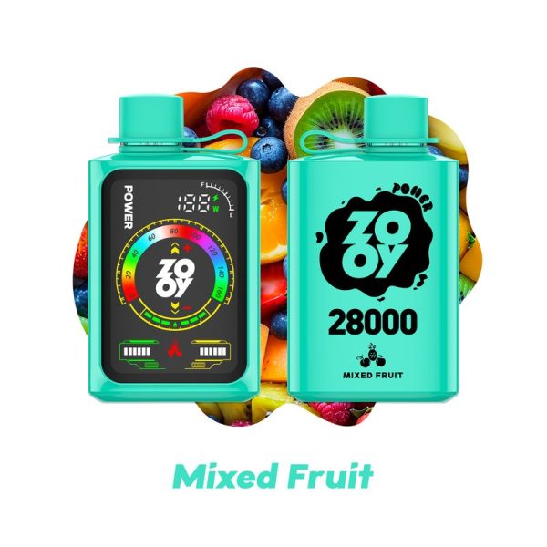 Zooy Power 28000 Disposable E-Cigarette - 28,000 Puffs, 10 Flavors, Adjustable Airflow, Type-C Rechargeable - Image 6