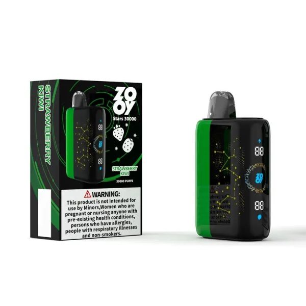 Zooy Stars 30000 Disposable Vape - 30000 Puffs, Dual Mesh Coil, 10 Flavors, Adjustable Airflow - Image 4