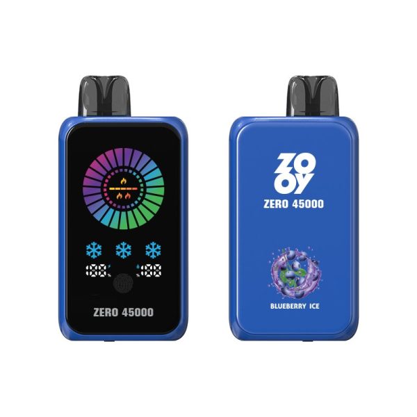 Zooy Zero 45000 Disposable E-Cigarette with Adjustable Ice and Nicotine Levels - 45000 Puffs - Image 4