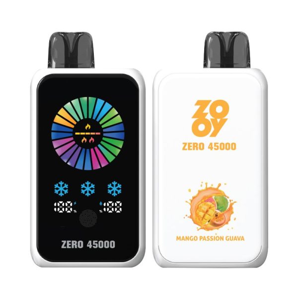 Zooy Zero 45000 Disposable E-Cigarette with Adjustable Ice and Nicotine Levels - 45000 Puffs - Image 2